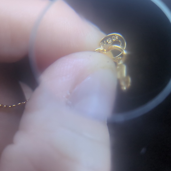 18K Gold Filled Bead Ball Link Chain - Picture 9 of 9